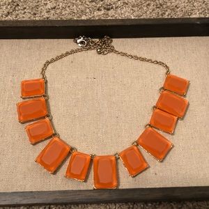 Charming Charlie Orange Chunky Necklace